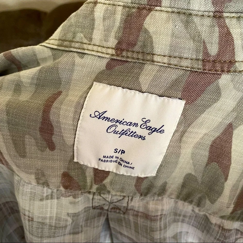 camo button down - Picture 4 of 4